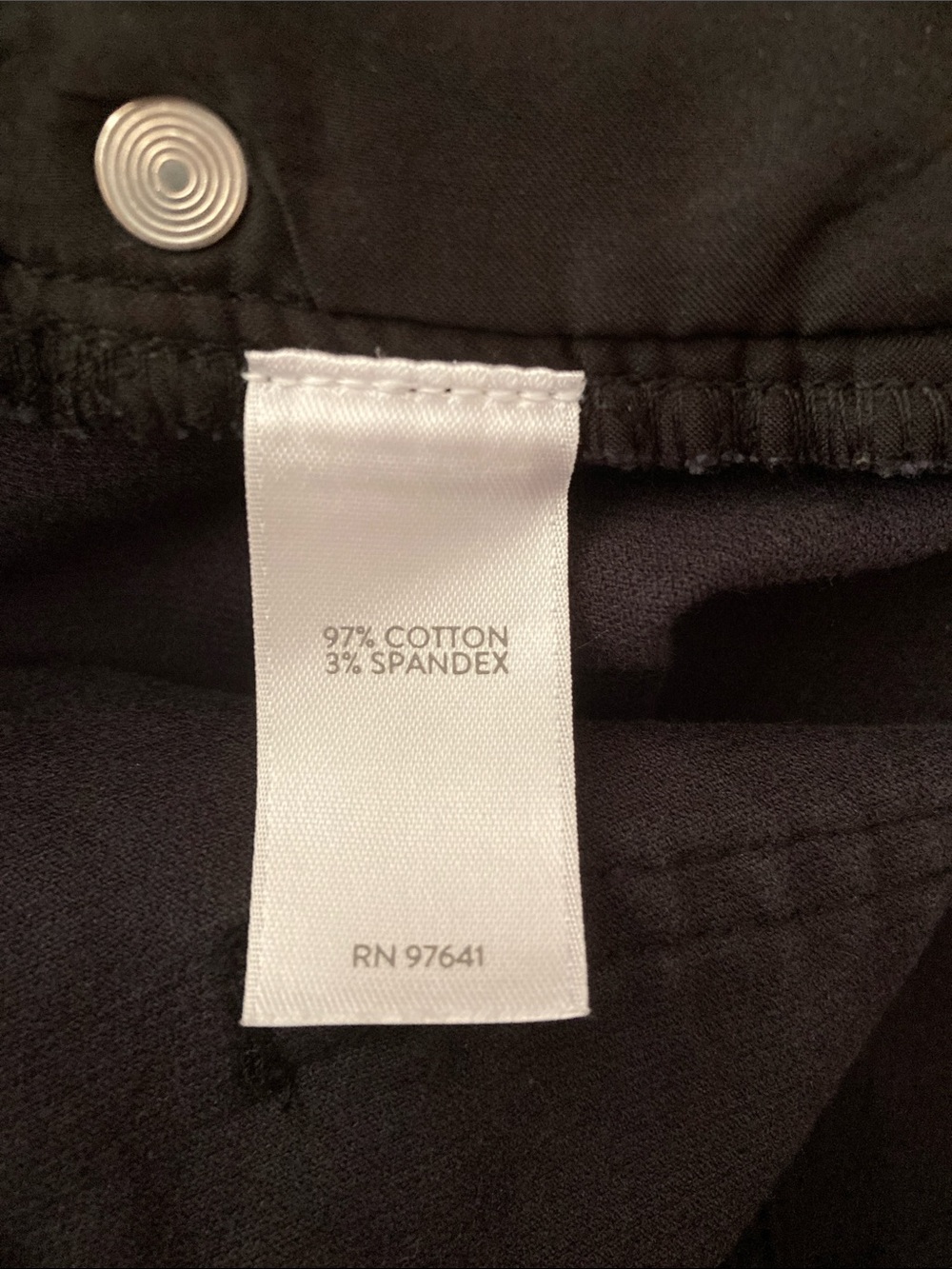EUC J Jill black pull on corduroy pants size L - Picture 6 of 6